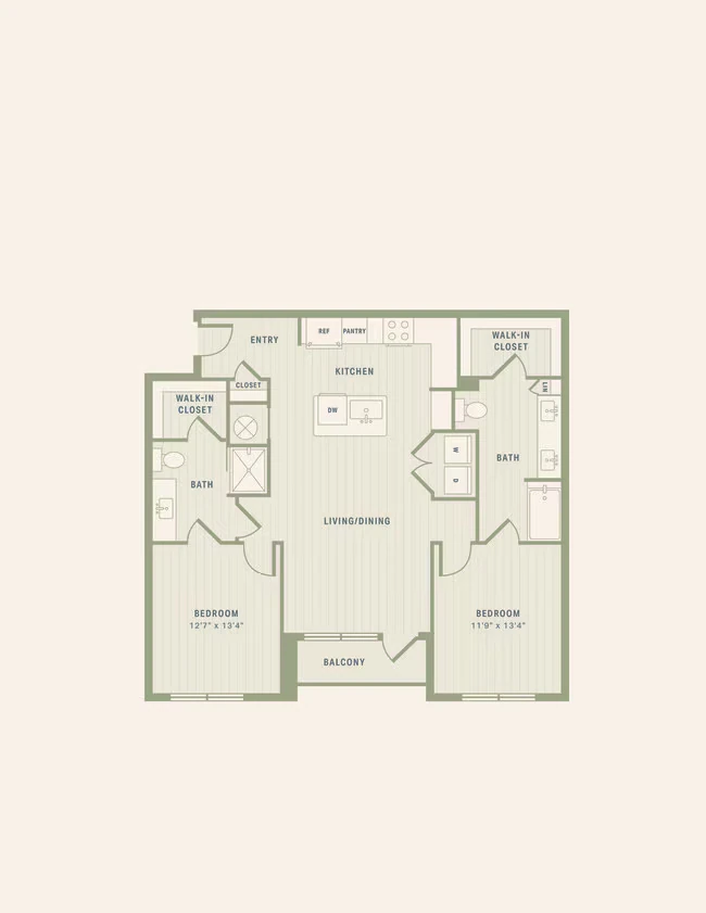 The Kole (B1) 12306 floor plan